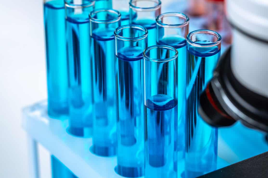 laboratory-test-tubes-with-blue-liquid-close-up
