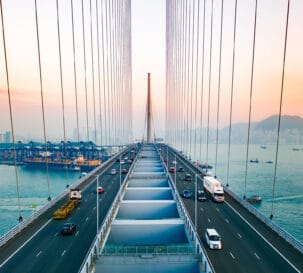 Stonecutters Bridge.